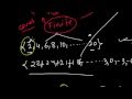Characteristics of Finite and Infinite Sequences