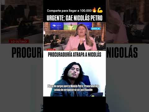 ❗🔴 ULTIMA HORA 🔴❗ Cayó Nicolás  #2025 #colombia #noticias #new #shortvideo #bogota