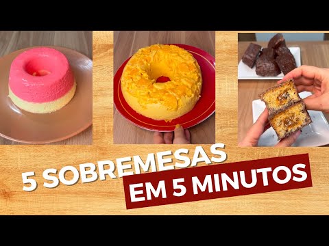 Mousse de manga / sobremesa de 2 ingredientes/ sequilho de cremogema e mais…