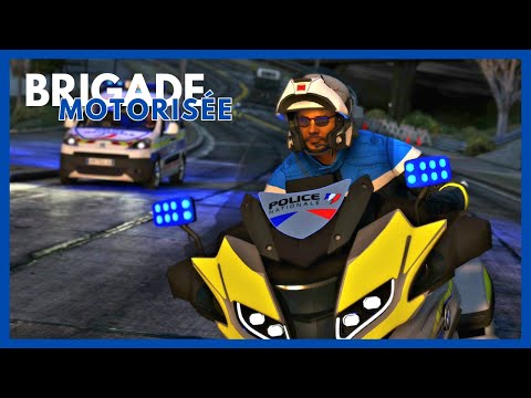 GTA 5 RP | Au cœur de la Brigade Motorisée , Police de MARSEILLE  # 1