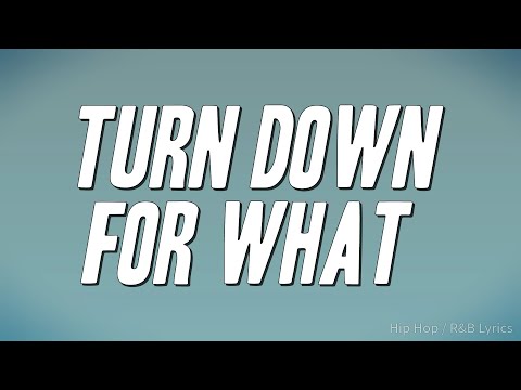 DJ Snake, Lil Jon - Turn Down for What (Lyrics)