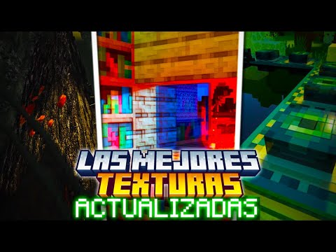 Las MEJORES TEXTURAS ACTUALIZADAS para Minecraft BEDROCK 1.21+ Packs