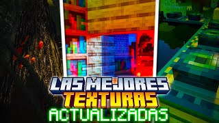 Las MEJORES TEXTURAS ACTUALIZADAS para Minecraft BEDROCK 1.21+ Packs