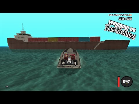 PŘEPADÁVÁM NÁKLADNÍ LODĚ V GTA SA-MP! (GTA San Andreas Multiplayer #146)