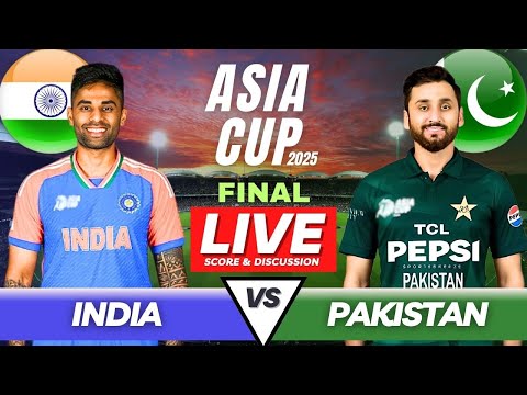 Live Ind vs Pak Final T20 Analysis | India vs Pakistan Live Match Score Discussion
