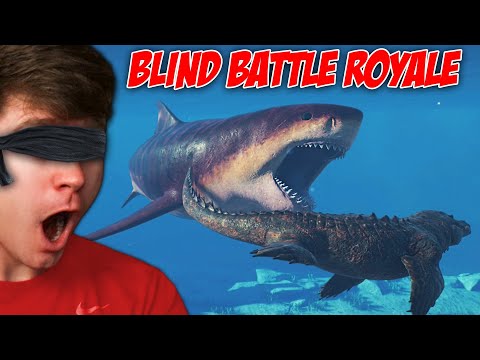 BLIND WATER DINOSAUR BATTLE ROYALE! - Jurassic World Evolution 2