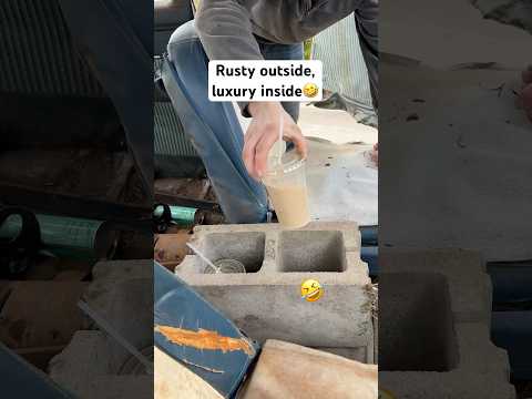 Budget cup holder upgrade🤣 #shorts #fyp #mechanic #oldtrucks #custombuild #funny #beater #truck