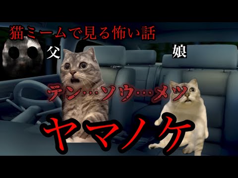 【猫ミーム×怖い話】ヤマノケ #怖い話 #ホラー #猫ミーム