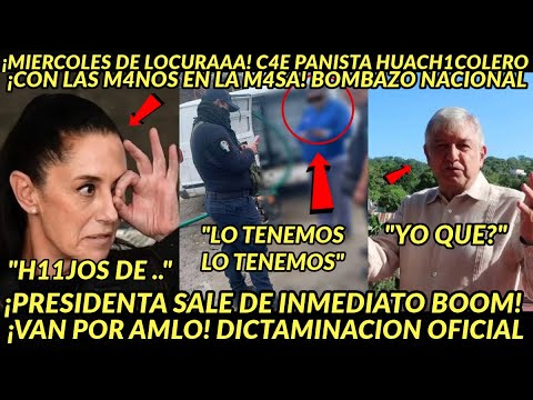 MIERCOLES DE LOCURAA! CCAAE PANISTA HUAHCCHICOLERO VAN POR EL EXPRESIDENTE AMLO NADIE LO ESPERO