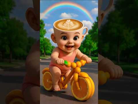 😭Cappuccino baby saved his cat best friend from a giant spider💔🕷️ #shorts