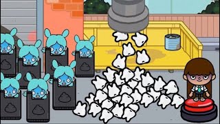 1000 buttons and only one will save you! Rita's nightmare in toca boca 🌚🌚🌚 toca boca