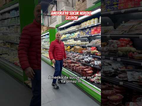 Amerika’ya Sucuk Nereden Geliyor?! Fiyatları Ne kadar? #amerikadayasam