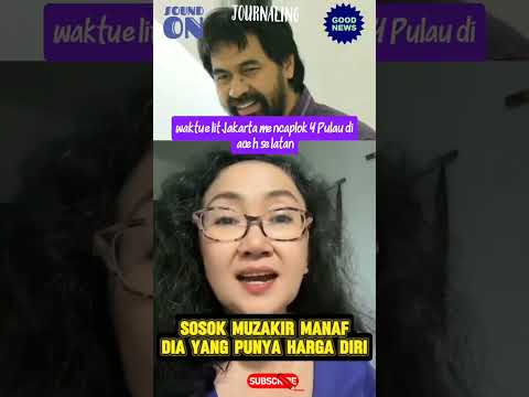 Sosok Muzakir Manaf Dia Yang Punya Harga Diri