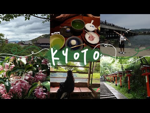 KYOTO VLOG ⛩️✨💚 uji, kurama, touristy places lol.