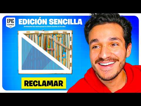 Probé la EDICION SENCILLA por 24 Horas en Fortnite!