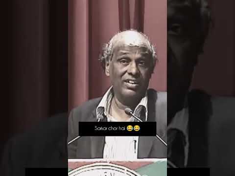 सरकार चोर है 😂😂 funny moments dr rahat indori shayari vibe #viralvideo