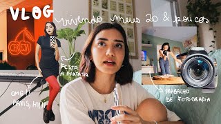 um vlog vivendo meus 20 e poucos 💐fotografando pra facul, festa a fantasia e mais algumas coisinhas