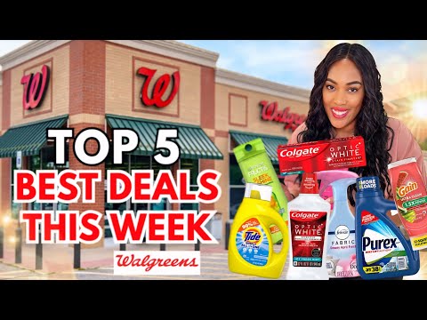 TOP 5 WALGREENS COUPONING DEALS THIS WEEK! So many Good Laundry & Household Deals!