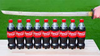 Experiment: Katana vs Coca Cola