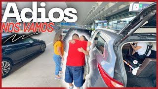 😭 EL ADIÓS + DOLOROSO 💔 NOS VAMOS DE USA 🇺🇸 no pudimos contener el llanto FAMILIA ✈️ Vlogs diarios