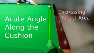 160. Acute Angle Along Cushion - Increasing the Target Area