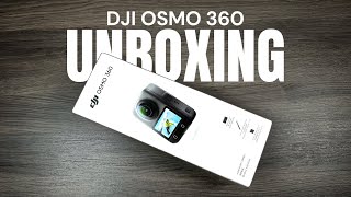 DJI Osmo 360 Unboxing - Adventure Combo