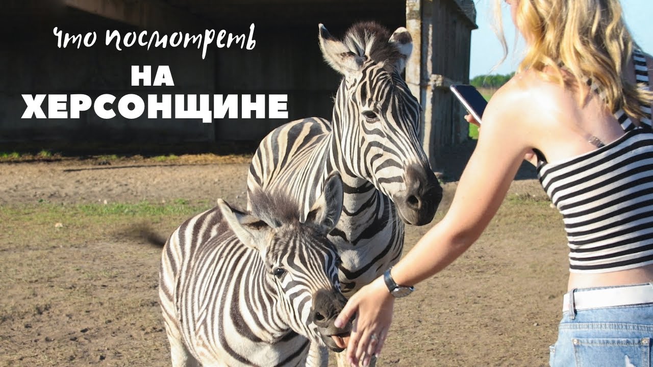 Розовое озеро, Аскания Нова и зебры, Гранд каньон, Хабловский маяк в поле ХЕРСОНСКАЯ ОБЛАСТЬ