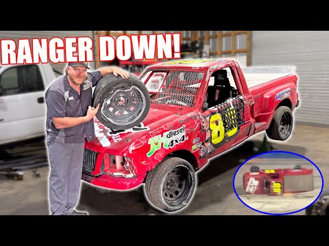 The Wildest Crash I've Had!!! Totaled My Ranger At The Freedom Factory 1 Day Before The Race!!!