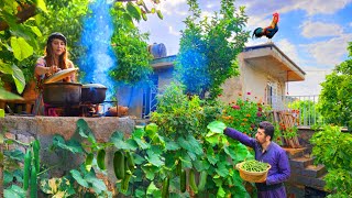 Hidden Village Stew: Green Beans & Lamb the Traditional Way🌱🏡🫛