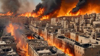 Right now! Israel can't cope with fires! More than 370,000 people evacuated!