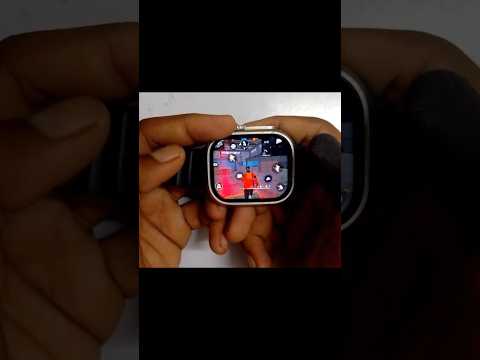 s9 ultra smartwatch ⚡ Android 🔥 Handcam freefire 😀 game play #viral #smartwatch #trending