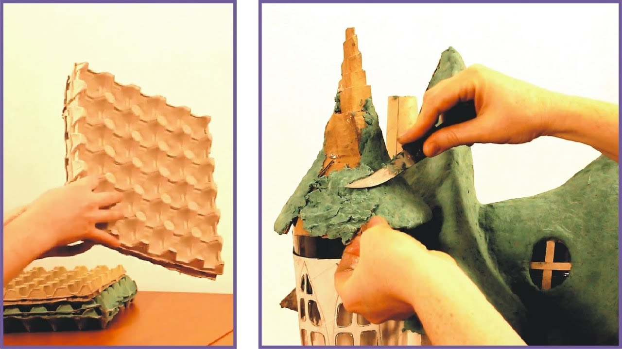DIY Paper Clay Using Egg Cartons - Creative Mom