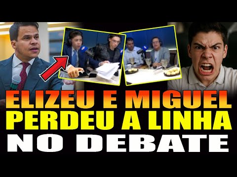 MIGUEL FICOU IRRITADINHO! ELIZEU FOI PRA CIMA