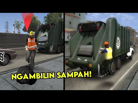 KERJA HALAL JADI TUKANG SAMPAH DI GTA SAN ANDREAS