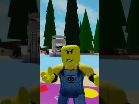 minion vs Bob esponja ? por un helado ??#shorts #roblox #comedy #viral #minions