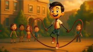 What if we couldn't Stop Skipping Rope? | #aumsum #kids #cartoon #science