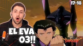 El Cuarto Niño… y el caos del EVA-03  | Reacción Evangelion Ep 17-18