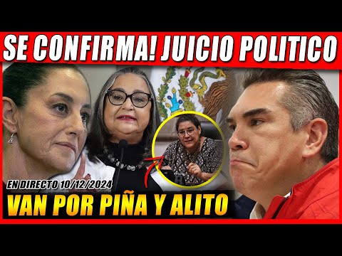 Martes!!! CONFIRMAN JUICIO POLITICO A NORMA PIÑA Y ALITO MORENO, SE LES BORRO LA SONRISA