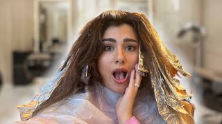 فاجات زوجي و غيرت لون شعري👩 ( انصدم )