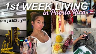 My 1st Week Living in PR | House Tour, New Gym, Unpacking, Hair Routine + MORE