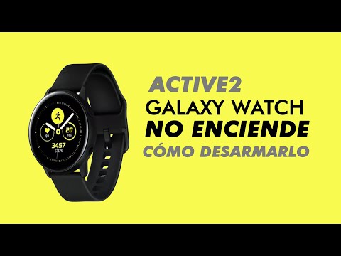 samsung Galaxy Watch no enciende, solución, como desarmar smart watch