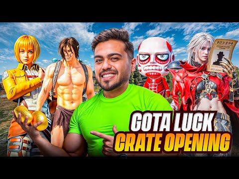 GOTA LUCK CRATE OPENING | *FUNNY*