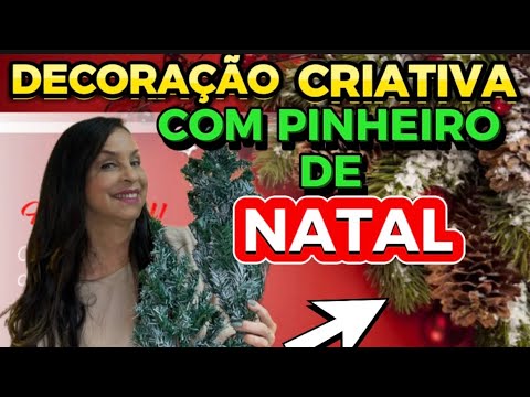 DIY- FAÇA VOCÊ MESMO E TRANSFORME PINHEIRO EM LINDA DECORAÇÃO DE NATAL