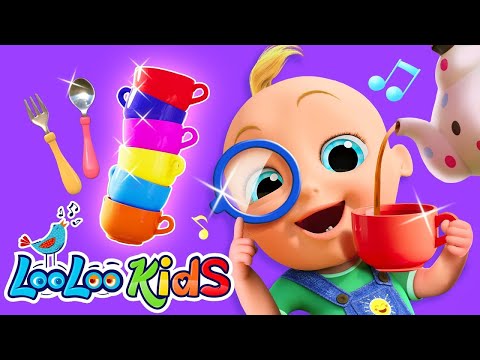 A Little Teapot - S5EP92 - Learning Fun Megamix - LooLoo Kids Songs for Kids