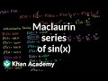Understanding Maclaurin Series for Trigonometric Functions