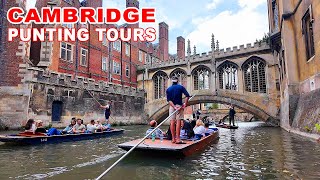 🇬🇧TOP THINGS TO SEE ON CAMBRIDGE RIVER TOUR...!