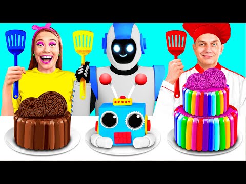 Défi De Cuisine Moi vs Grand-Mère avec Robot par BaRaDa Challenge