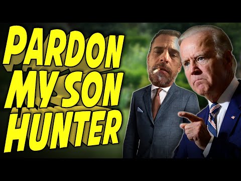 Joe Biden Pardons His Son Hunter's Federal Crimes?! Dumb.