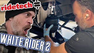 Installing my front AIR RIDE setup! - Mercury Grand Marquis