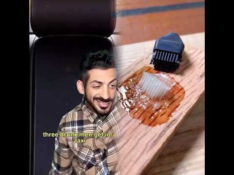 Taxi driver scams 3 drunk men…💀 #comedy